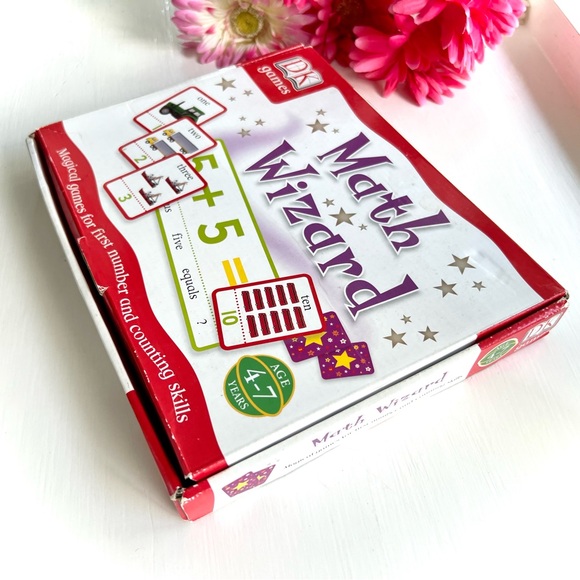 Math Wizard Numbers Counting Card Game Kids Mathematics Learning Flashcards Set - Picture 15 of 15